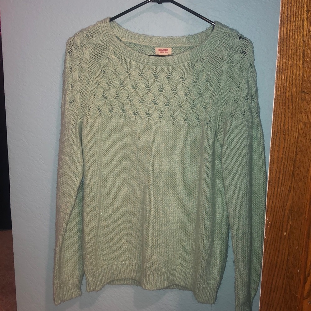 Sky blue sweater